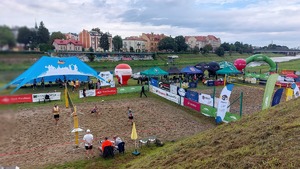 zdjęcia z VII Mistrzostw Polski Służb mundurowych w Siatkówce Plażowej