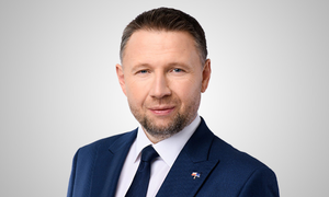 na zdjęciu Minister Spraw Wewnętrznych i Administracji Marcin Kierwiński