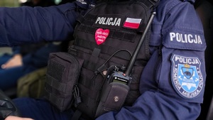 zdjęcia z udziału policjantów podczas 33. finału WOŚP w Przemyślu