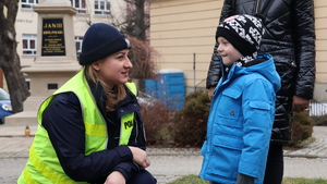 zdjęcia z udziału policjantów podczas 33. finału WOŚP w Przemyślu