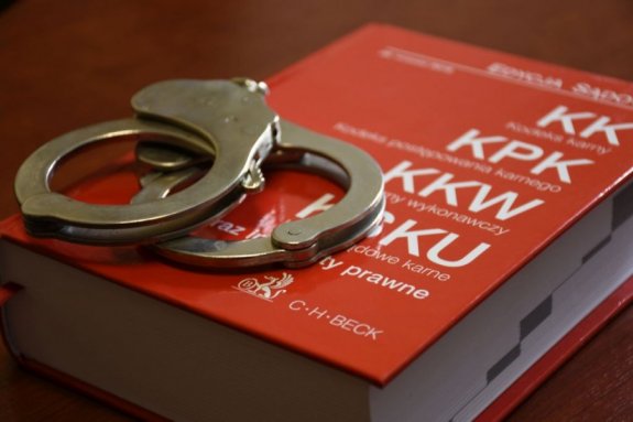 kodeks karny wraz z kajdankami