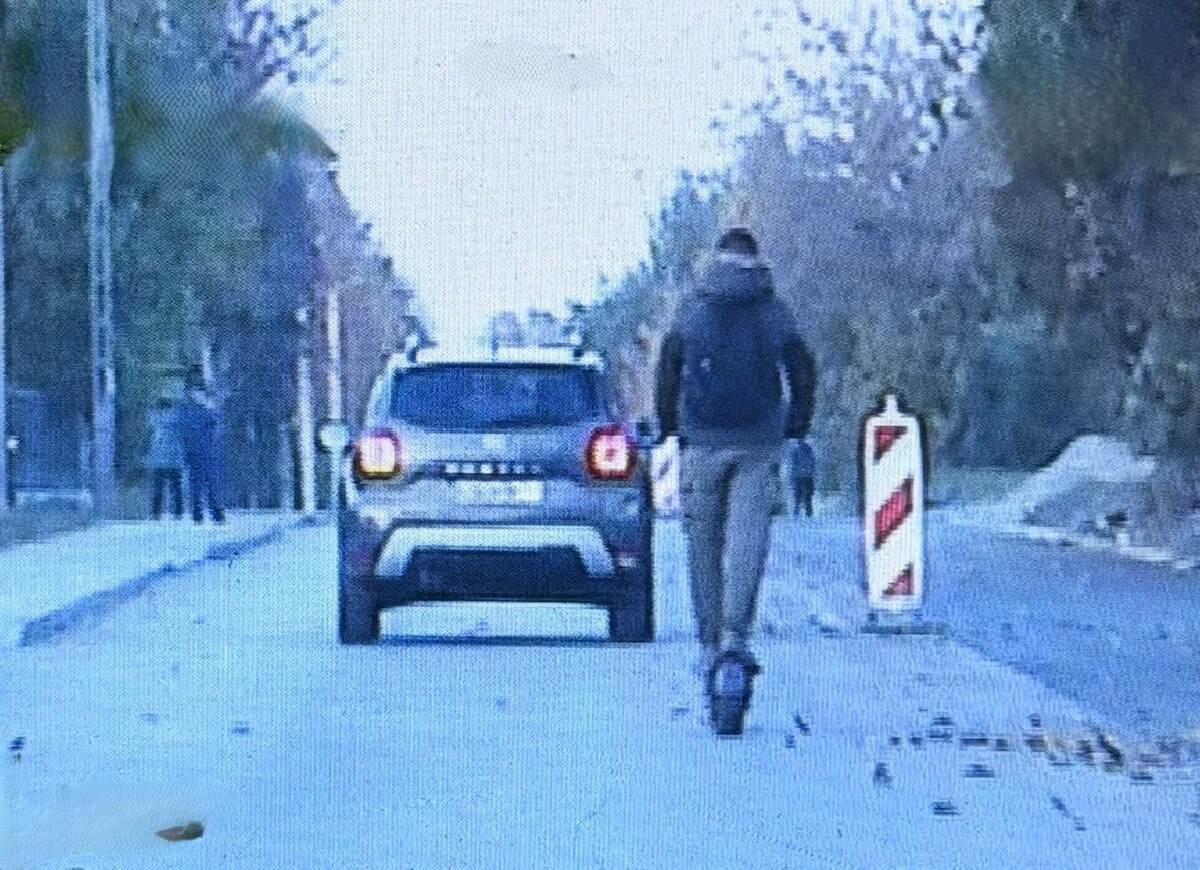 Mandat dla kierującego hulajnogą elektryczną w Żurawicy